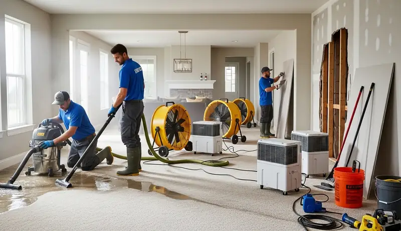 Complete Water Damage Restoration Project in Napa, CA in Napa, CA