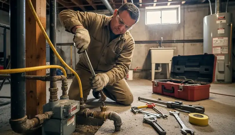 Gas Line Repair in Napa, CA