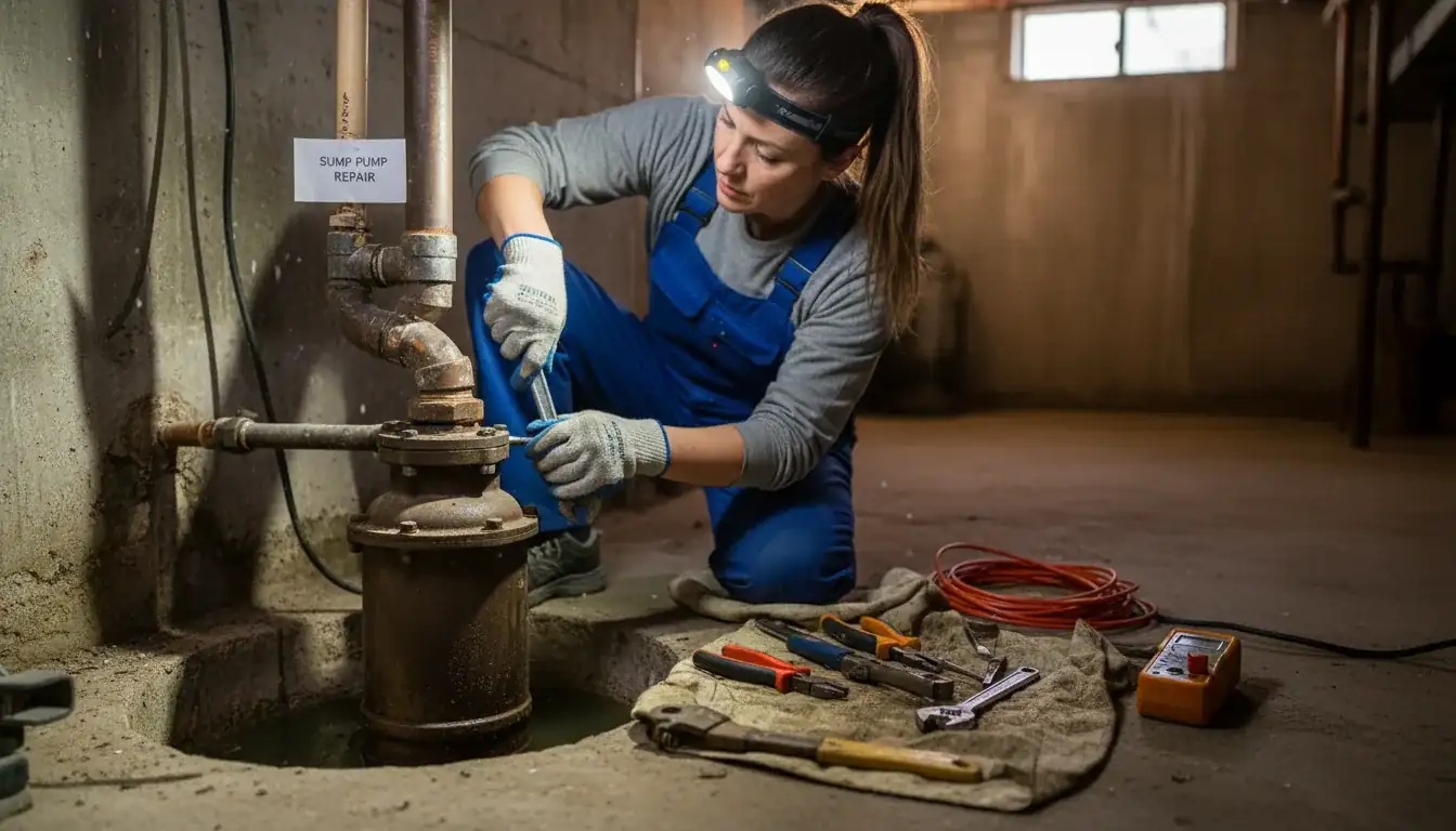 Sump Pump Repair in Napa, CA